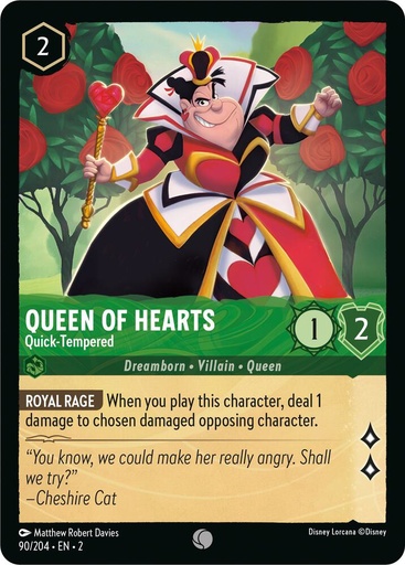 Queen of Hearts - Quick-Tempered - Rise of the Floodborn (2) 