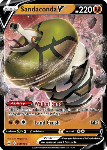 Sandaconda V - SWSH06: Chilling Reign 089/198