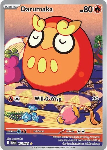 Darumaka - 097/086 - SV: Black Bolt (BLK)
