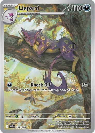 Liepard - 137/086 - SV: White Flare (WHT)