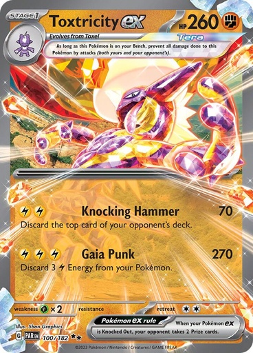 Toxtricity ex - SV04: Paradox Rift 100/182