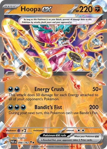 Hoopa ex - SV04: Paradox Rift 098/182