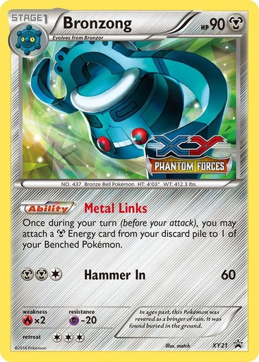Bronzong - XY21 (Prerelease) - XY Promos (PR)