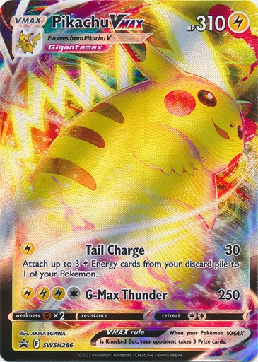 Pikachu VMAX - SWSH286 - SWSH: Sword & Shield Promo Cards (SWSD)