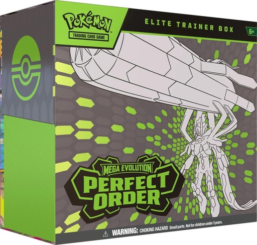 [10-10372-111] Perfect Order Elite Trainer Box - ME03: Perfect Order (ME03) (Ingles)