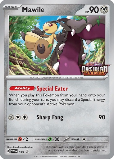 Mawile - 039 (Prerelease) - SV: Scarlet & Violet Promo Cards (SVP)