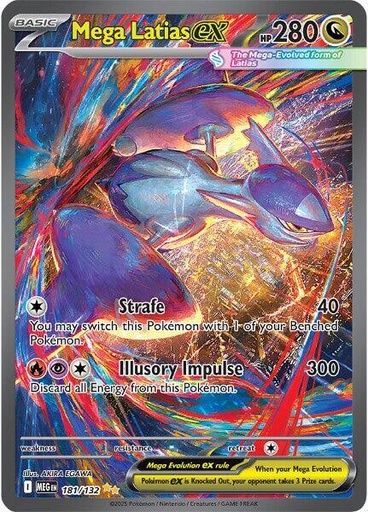 Mega Latias ex - 181/132 - ME01: Mega Evolution (MEG)