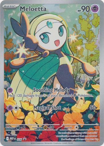 Meloetta - 026 - ME: Mega Evolution Promo (MEP)