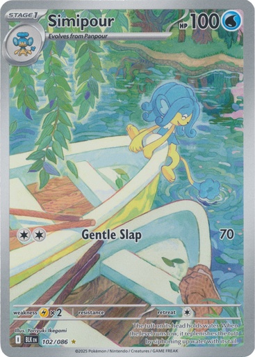 Simipour - 102/086 - SV: Black Bolt (BLK) 