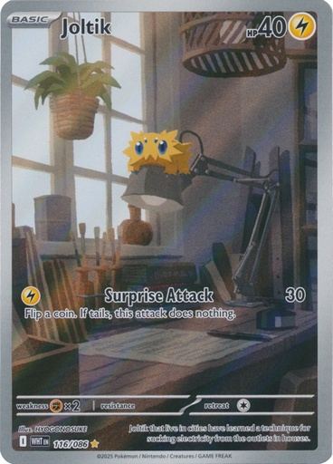 Joltik - 116/086 - SV: White Flare (WHT) 