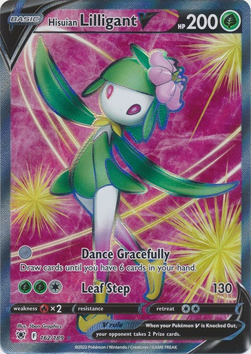 Hisuian Lilligant V (Full Art) - SWSH10: Astral Radiance (SWSH10)
