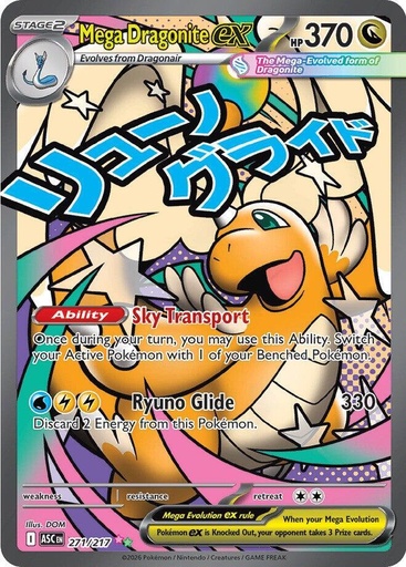 Mega Dragonite ex - 271/217 - ME: Ascended Heroes (ASC)