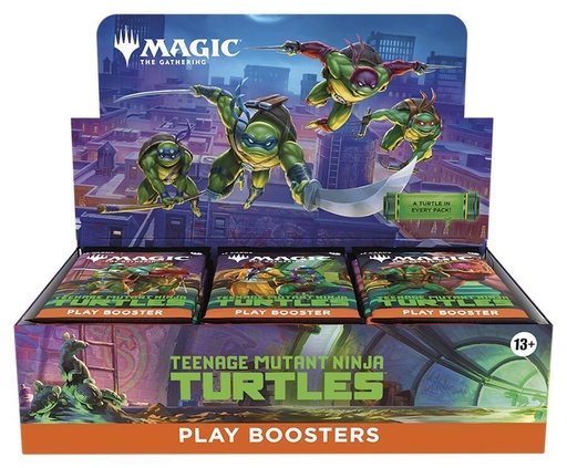 [D51630000] Teenage Mutant Ninja Turtles - Play Booster Display - Teenage Mutant Ninja Turtles (TMT)