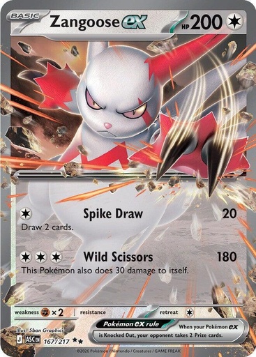 Zangoose ex - ME: Ascended Heroes (ASC)