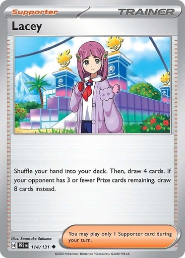 Lacey - 114/131 - SV: Prismatic Evolutions (PRE)