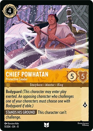 Chief Powhatan - Protective Leader - Winterspell (11) 