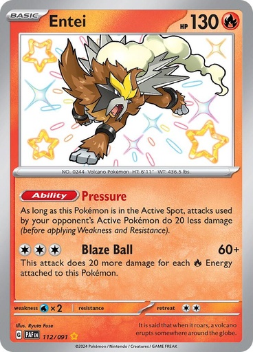 Entei - SV: Paldean Fates (PAF)