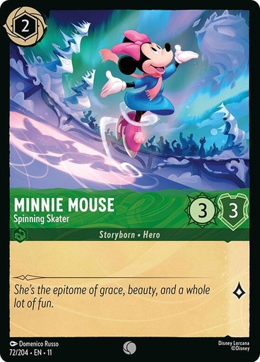 Minnie Mouse - Spinning Skater - Winterspell (11) 