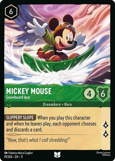 Mickey Mouse - Snowboard Ace - Winterspell (11) 