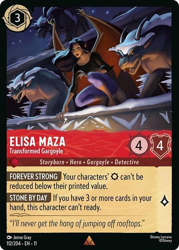 Elisa Maza - Transformed Gargoyle - Winterspell (11) 