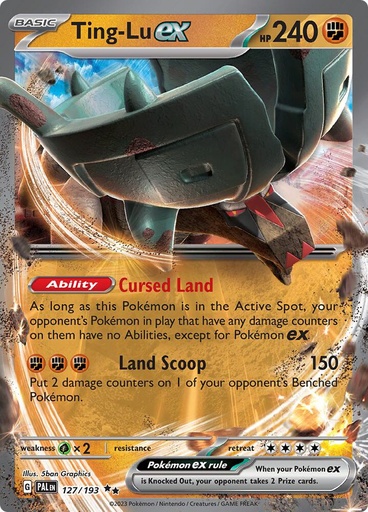 Ting-Lu ex - SV02: Paldea Evolved 127/193