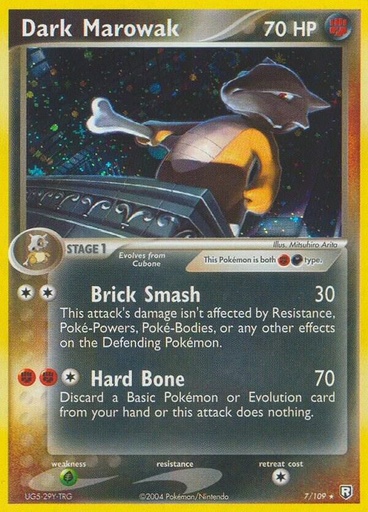 Dark Marowak - Team Rocket Returns (RR) (Lightly Played)