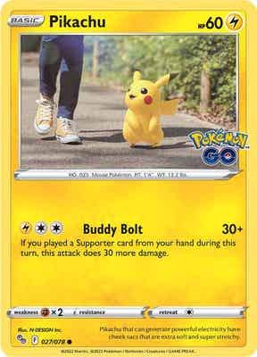 Pikachu - 027/078 (Cosmos Holo) - Miscellaneous Cards & Products