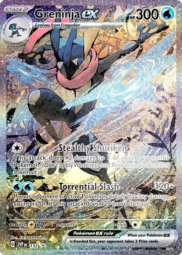 Greninja ex - 132 - SV: Scarlet & Violet Promo Cards