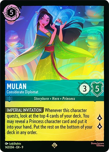 Mulan - Considerate Diplomat (Starter Deck)