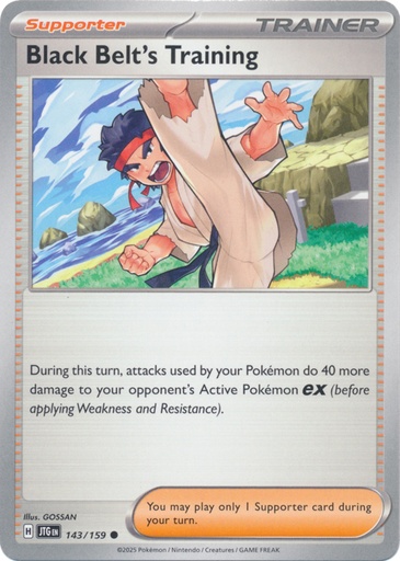 Black Blet´s Traning - 143/159 (JTG)