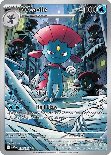 Weavile - 228/217 - ME: Ascended Heroes (ASC)