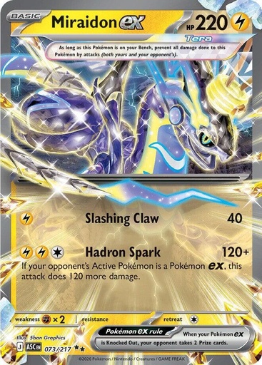 Miraidon ex - ME: Ascended Heroes (ASC)