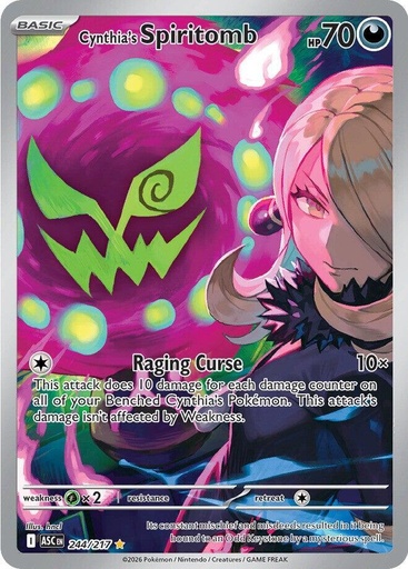 Cynthia's Spiritomb - 244/217 - ME: Ascended Heroes (ASC)