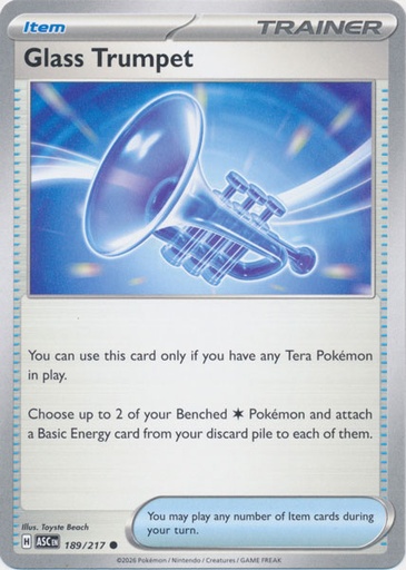 Glass Trumpet 189/217 - (ASC)