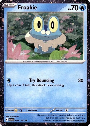 Froakie - 056/197 (Cosmos Holo) - Miscellaneous Cards & Products