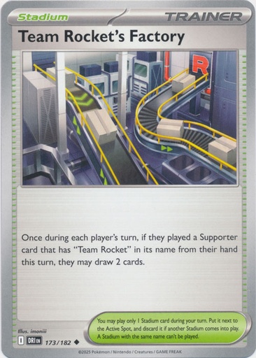 Team Rocket's Factory - SV10: Destined Rivals (DRI)