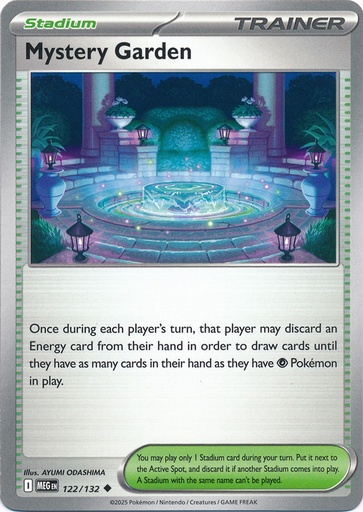 Mystery Garden - 122/132 - ME01: Mega Evolution (MEG)
