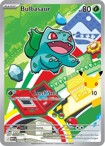 Bulbasaur - 037 - ME: Mega Evolution Promo (MEP)