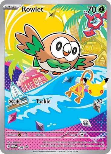 Rowlet - 043 - ME: Mega Evolution Promo (MEP)