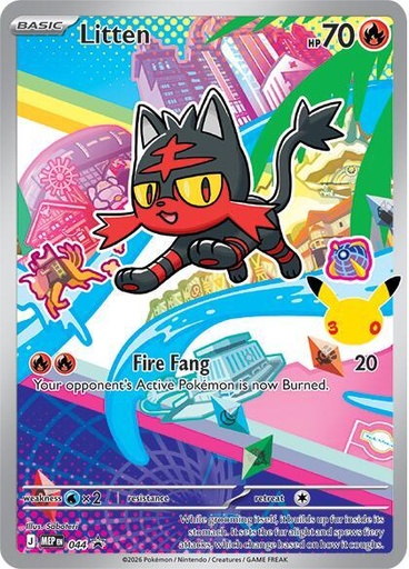 Litten - 044 - ME: Mega Evolution Promo (MEP)