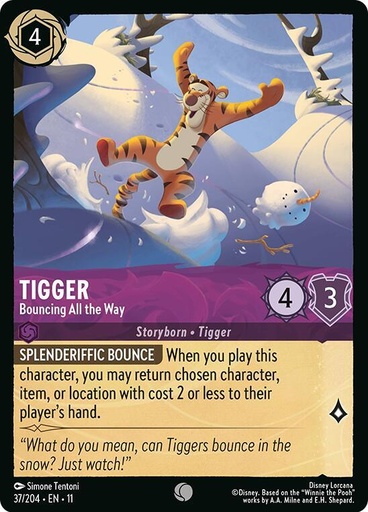 Tigger - Bouncing All the Way - Winterspell (11) 