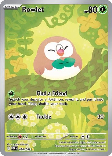 Rowlet - 090/088 - ME03: Perfect Order (POR)
