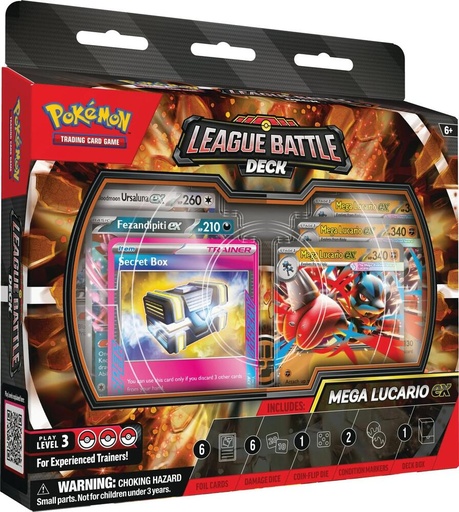 [10-10360-101] League Battle Deck [Mega Lucario ex] (Ingles)