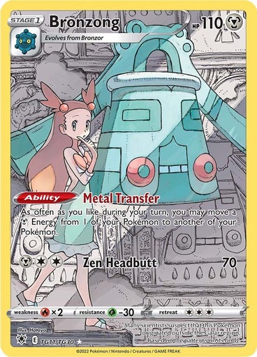 Bronzong - SWSH10: Astral Radiance Trainer Gallery TG11/TG30