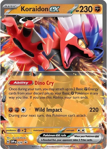 Koraidon ex - 029 - SV: Scarlet & Violet Promo Cards