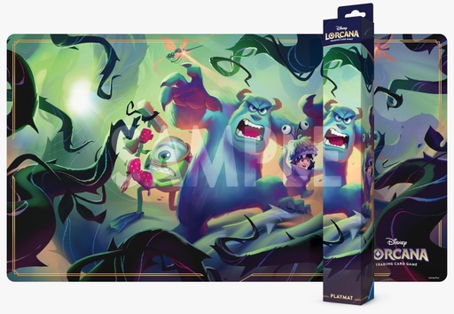 [11090069] Lorcana: Set 13 - Attack Of The Vine Playmat Mike Wazowski, Sulley And Boo