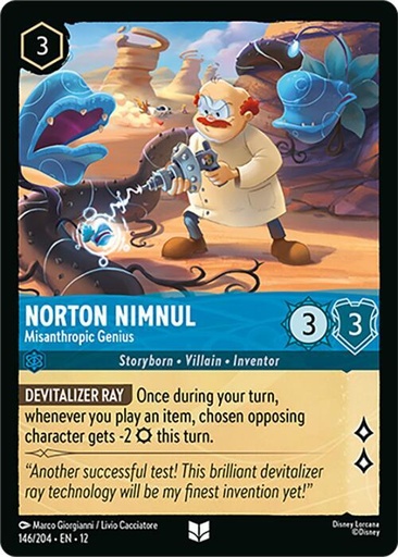 Norton Nimnul - Misanthropic Genius - Wilds Unknown (12) 