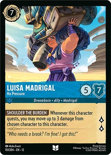 Luisa Madrigal - No Pressure - Wilds Unknown (12) 