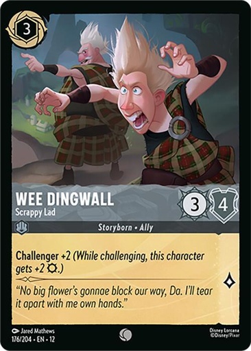 Wee Dingwall - Scrappy Lad - Wilds Unknown (12) 