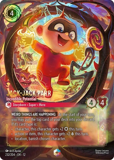 Jack-Jack Parr - Incredible Potential (Enchanted) - Wilds Unknown (12) 